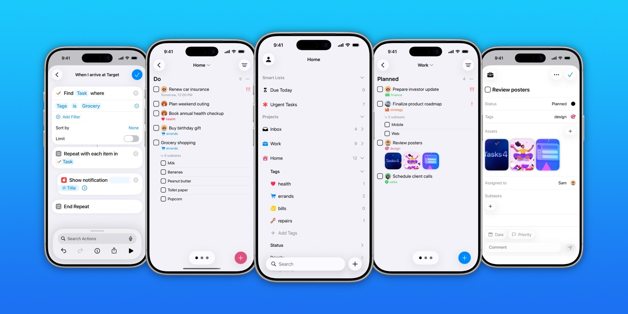Indie-app 'Tasks' opdateret: Over 50 nye app-intentioner tilføjet