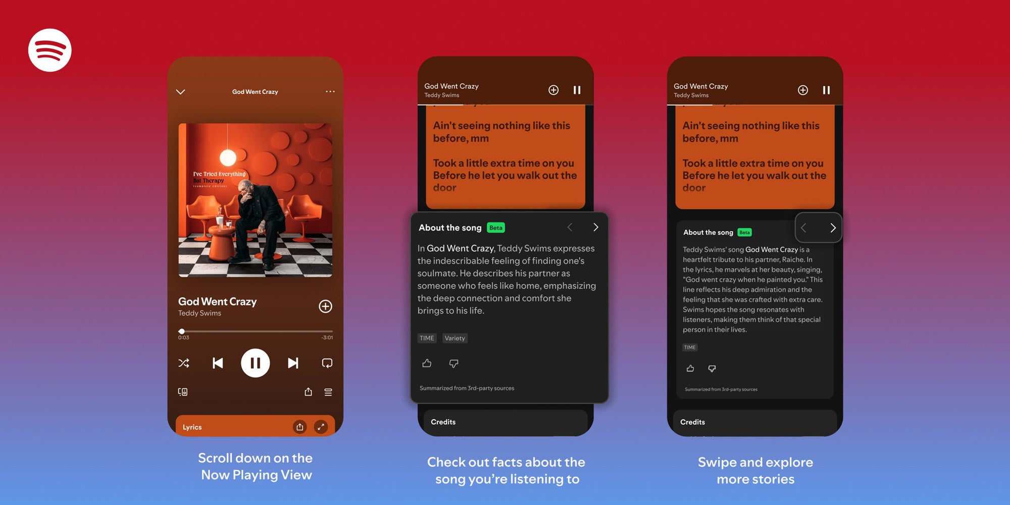 Spotify forklarer sangenes baghistorier og skaber dybere lytteoplevelser
