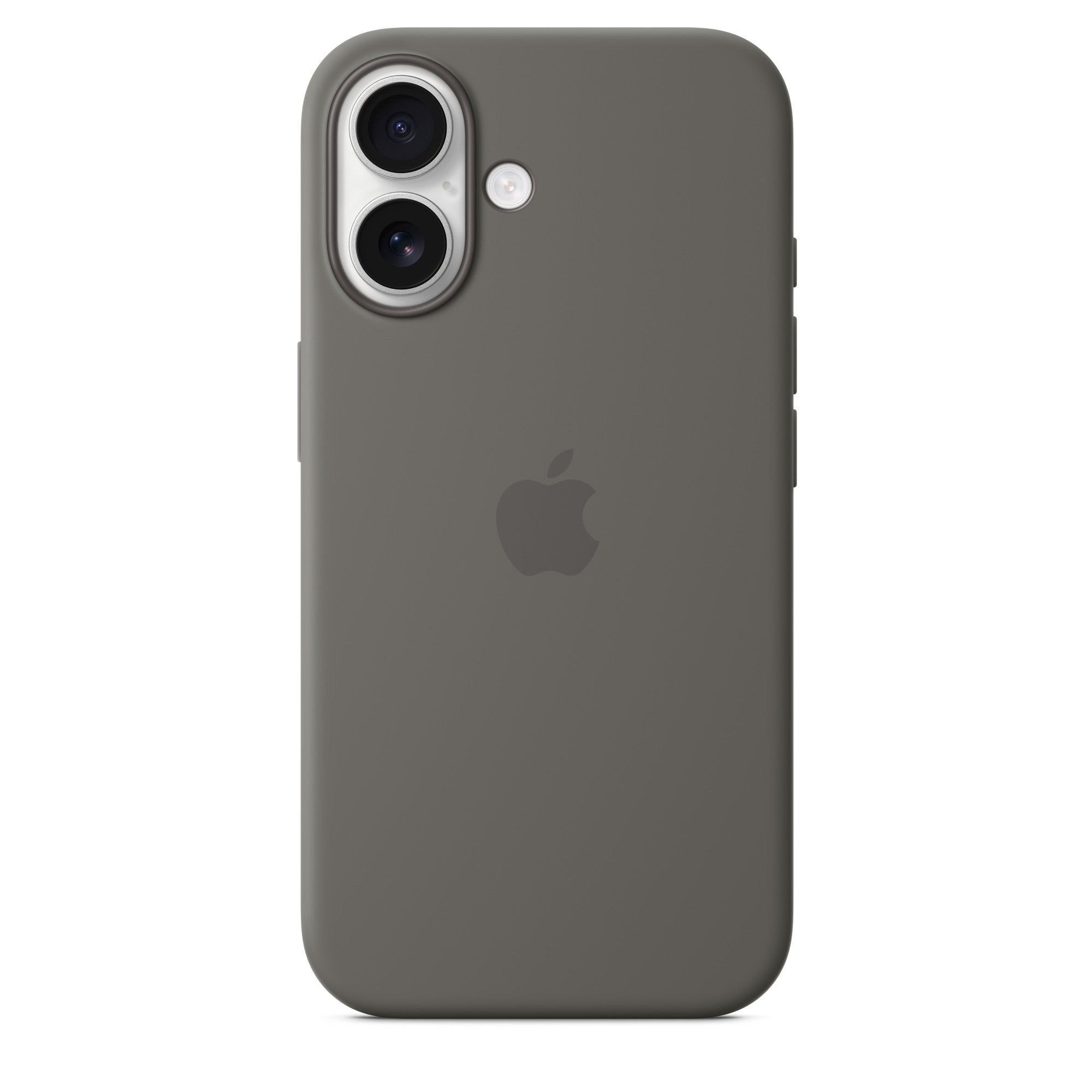 iPhone 16 Silicone Case, Stone Gray - (MYY33ZM/A)