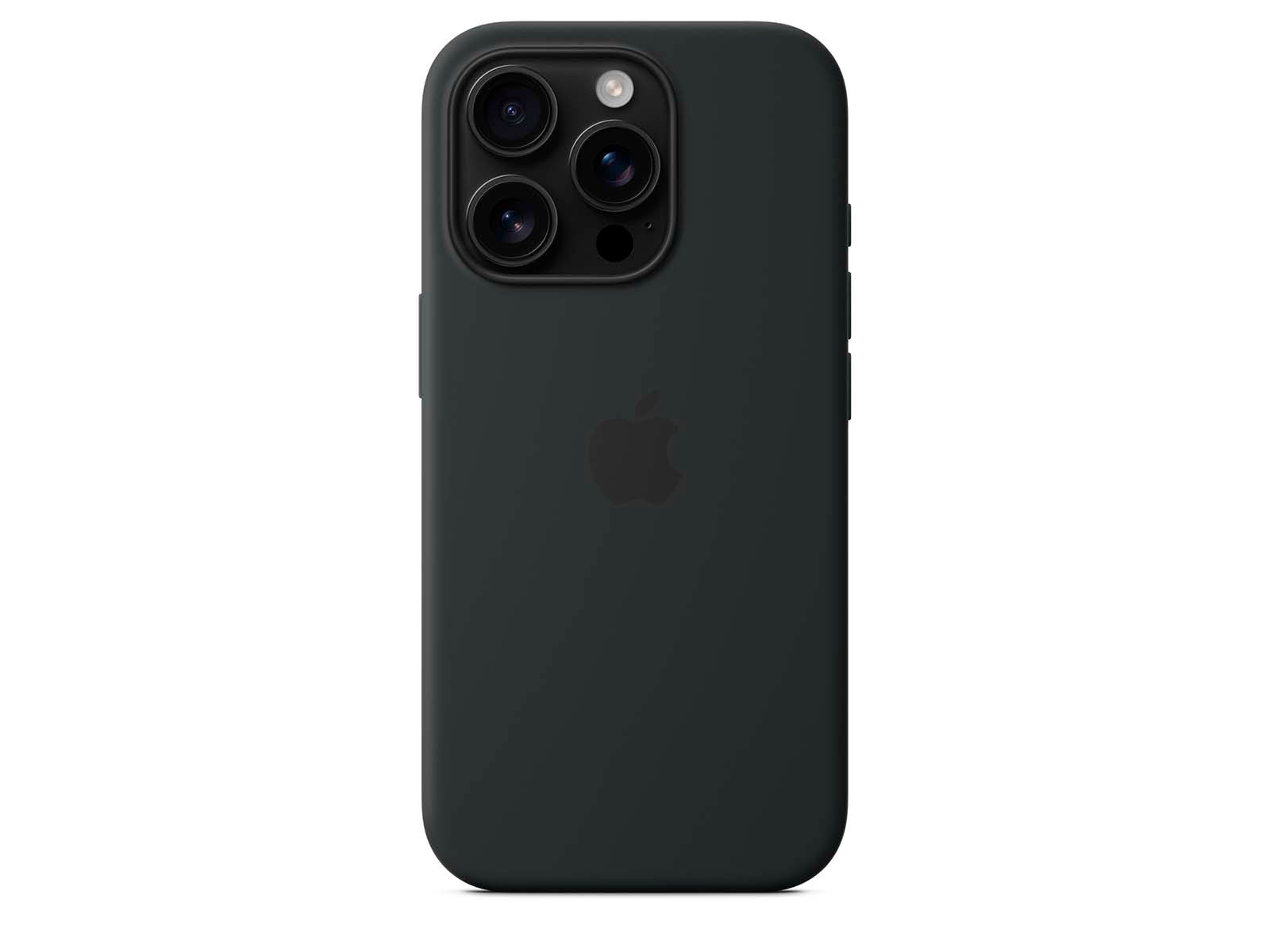 iPhone 16 Pro Silikone cover - Sort - (MYYJ3ZM/A)