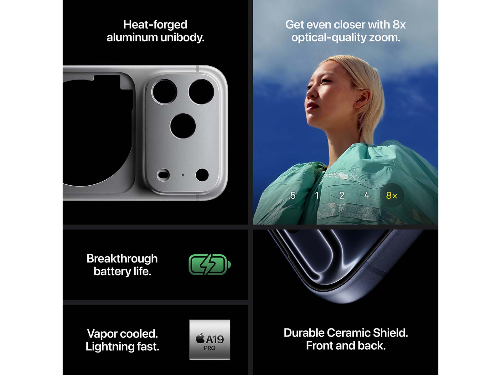 Apple iPhone 17 Pro Max 1TB Sølv - (MFYV4QN/A)