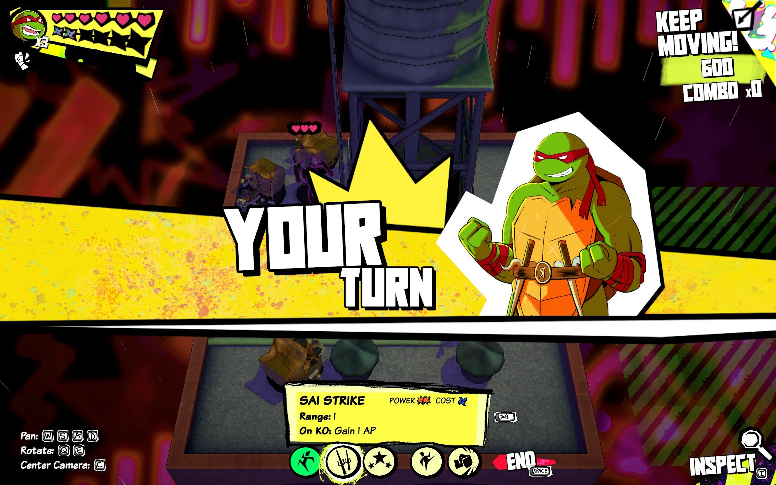 TMNT: Ninjaernes Taktiske Kamp