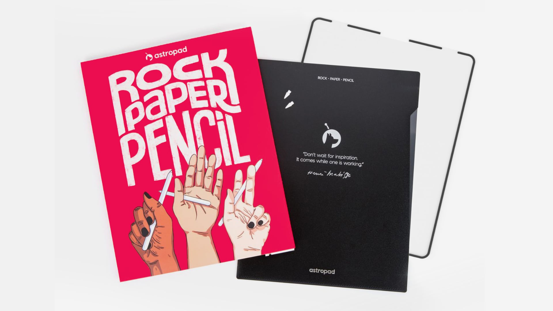 Vind en iPad Air og Rock Paper Pencil kit!