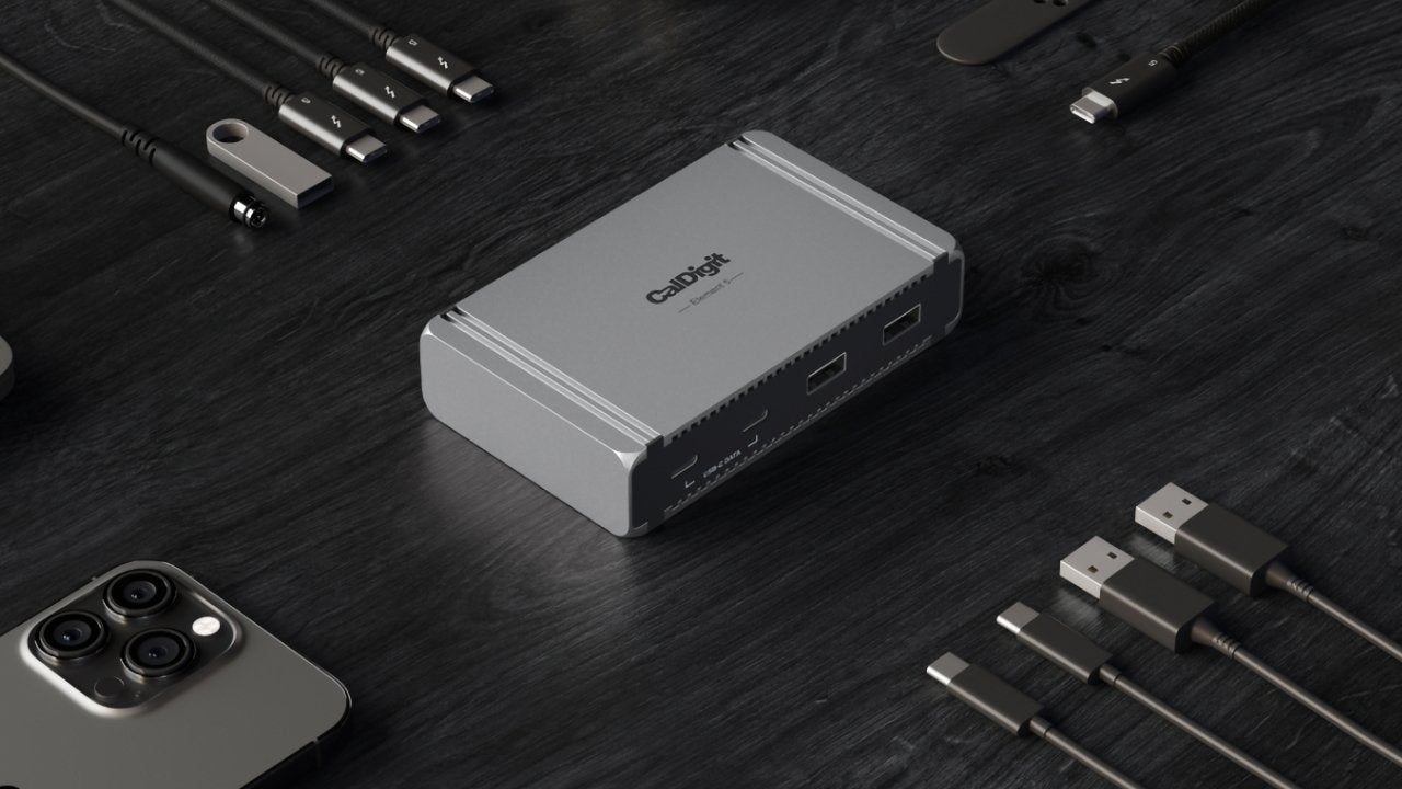 CalDigit Element 5: Flere Thunderbolt 5 porte til Mac