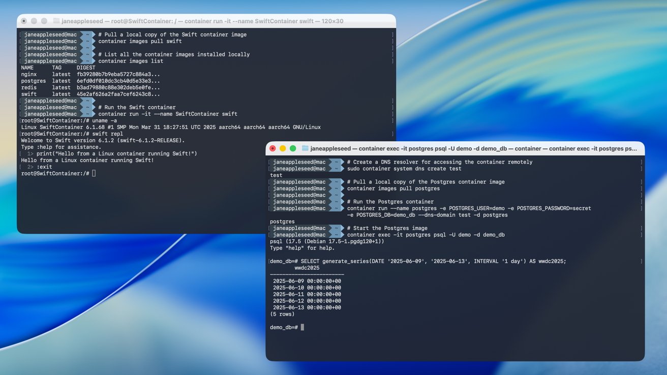 macOS 26 giver Docker kamp: Linux-containere direkte understøttet!
