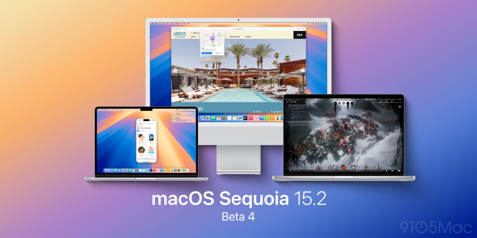 macOS Sequoia 15.2 beta 4 lanceres før næste måneds debut