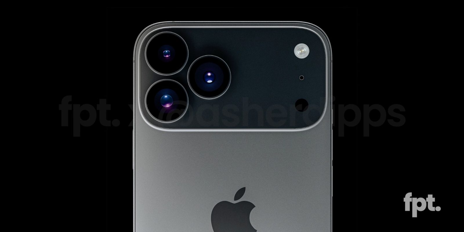 Ny iPhone 17 Pro kamera design afsløret i 3D renders