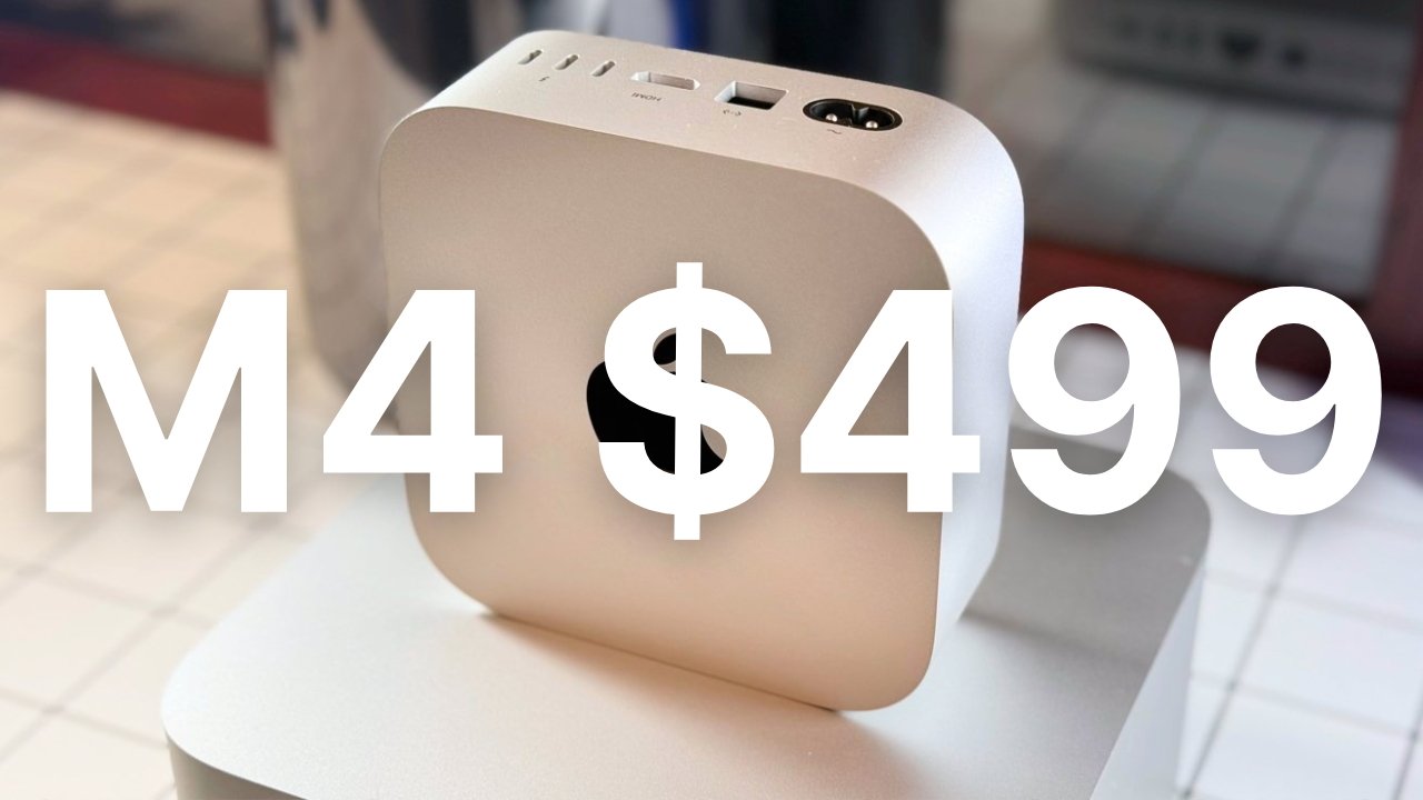 M4 Mac mini falder til $499, laveste pris nogensinde!