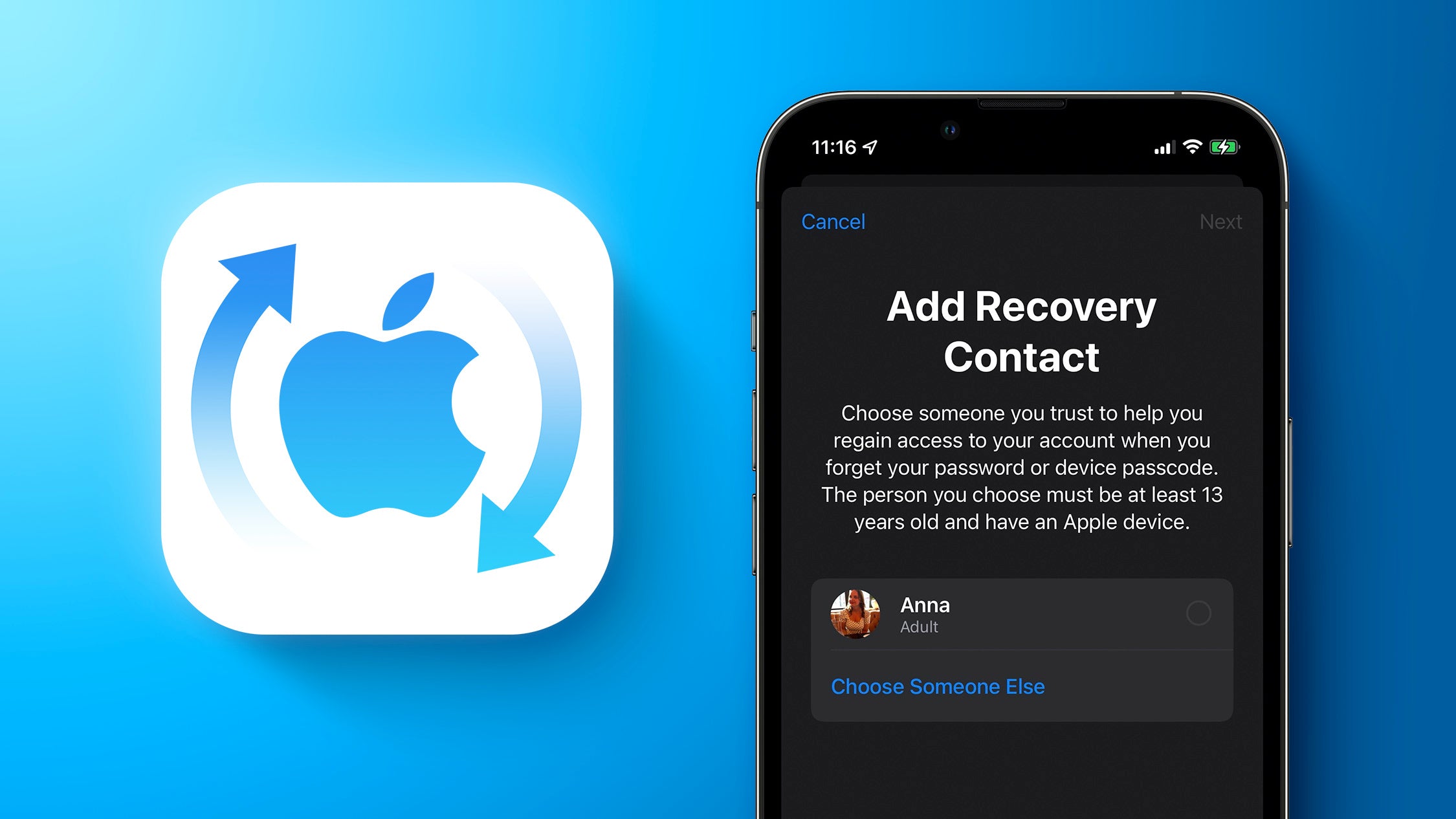 Sikre din Apple-konto: Opsæt genoprettelseskontakt nemt og hurtigt!