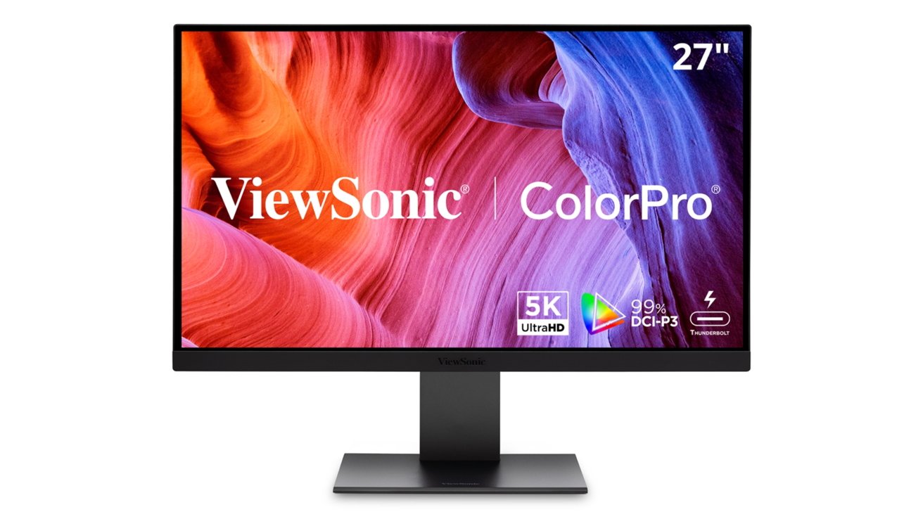 ViewSonics 5K skærm til halv pris, rivaliserer Apple Studio Display