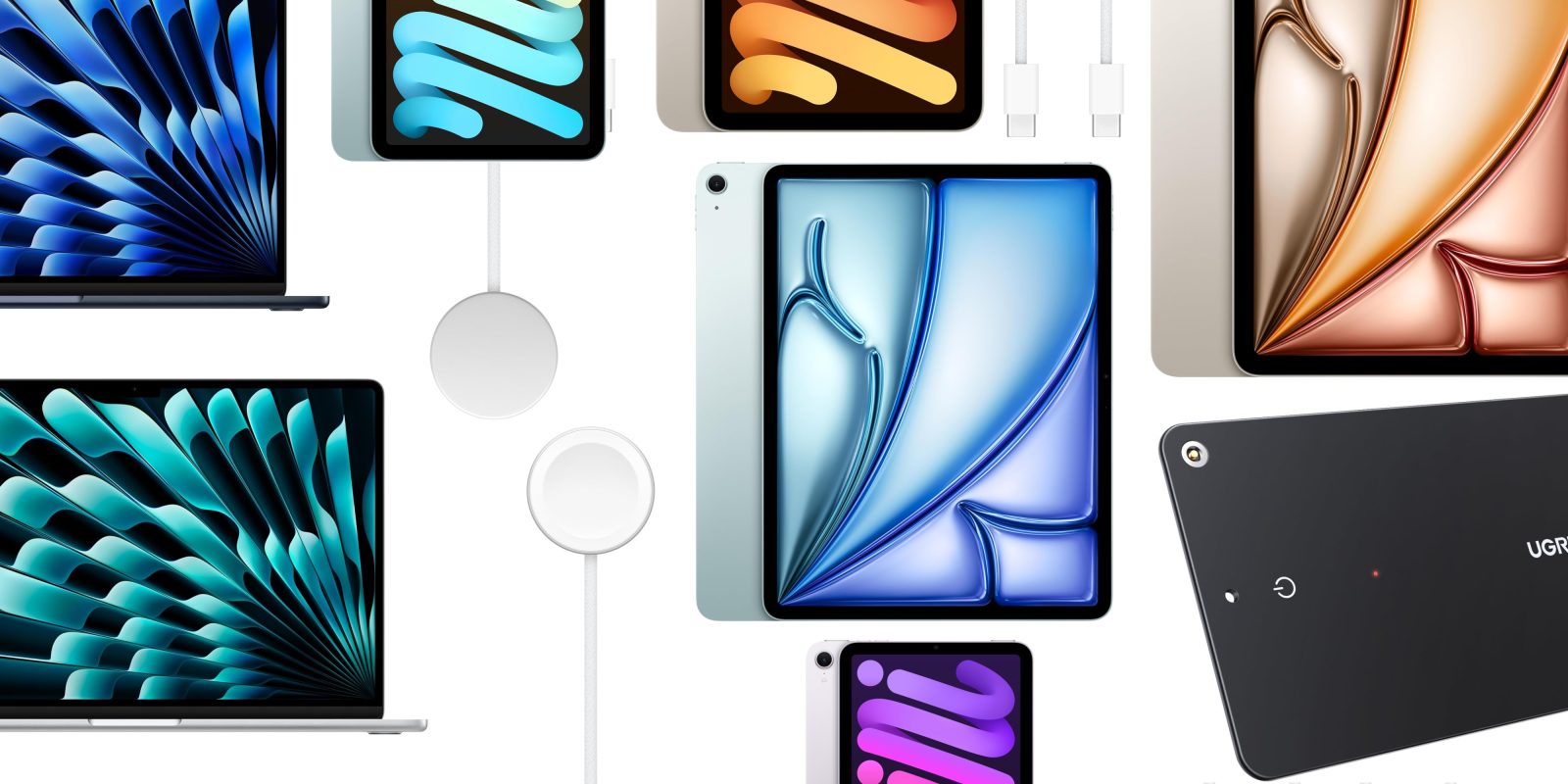 Spar stort: MacBook, iPad og Find My pung på tilbud!