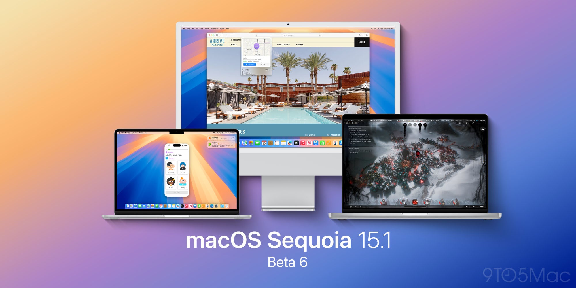 macOS Sequoia 15.1, iPadOS 18.1 beta 6 nu tilgængelig, her er hvad du kan forvente.