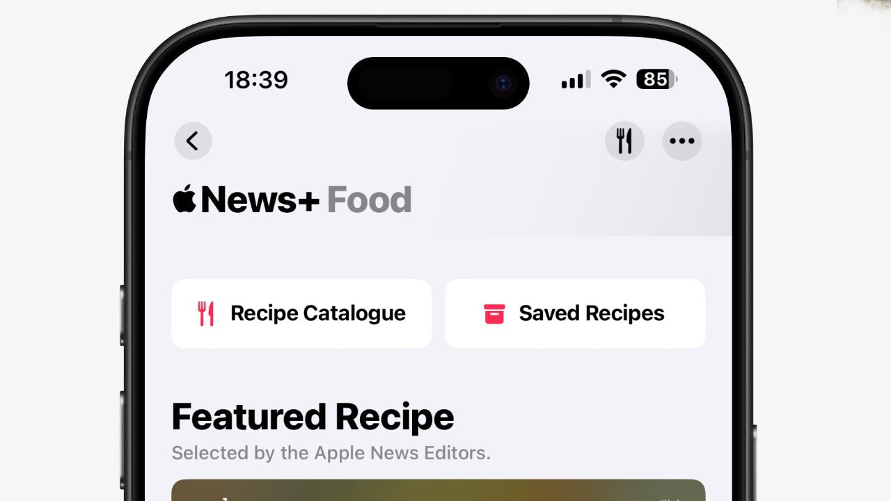 Madoplevelser og køkkentricks på Apple News+