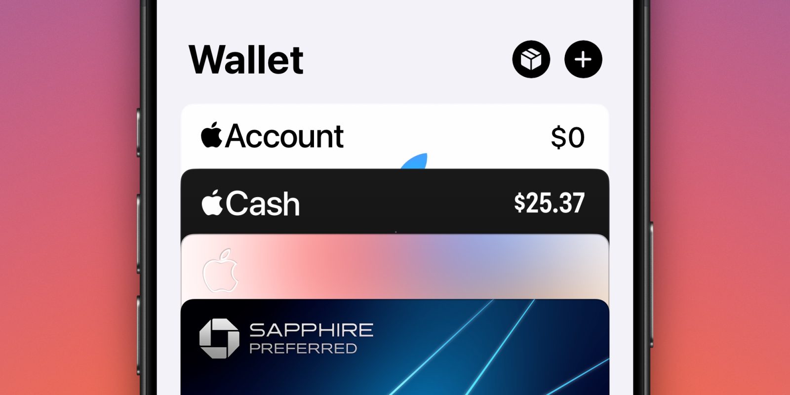 Ændringer i vilkår for Apple Pay og Wallet brugere