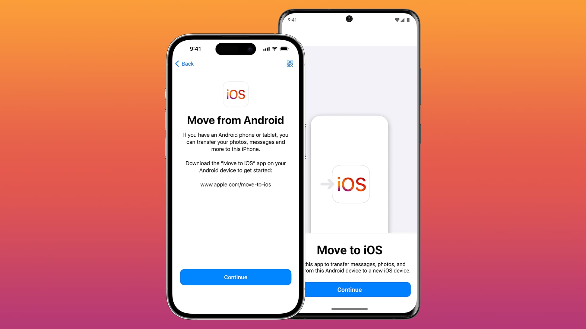 Apple fremskynder dataoverførsel med 'Move to iOS' Android-app