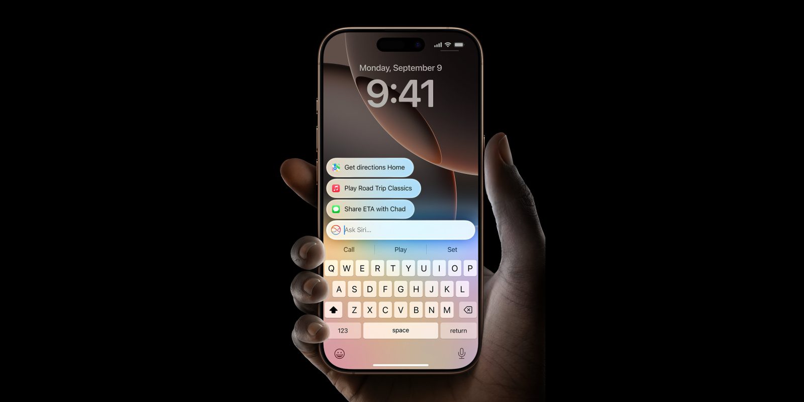 Siri på din iPhone, der kører iOS 18.1, kan se anderledes ud, men den fungerer stadig på samme måde.