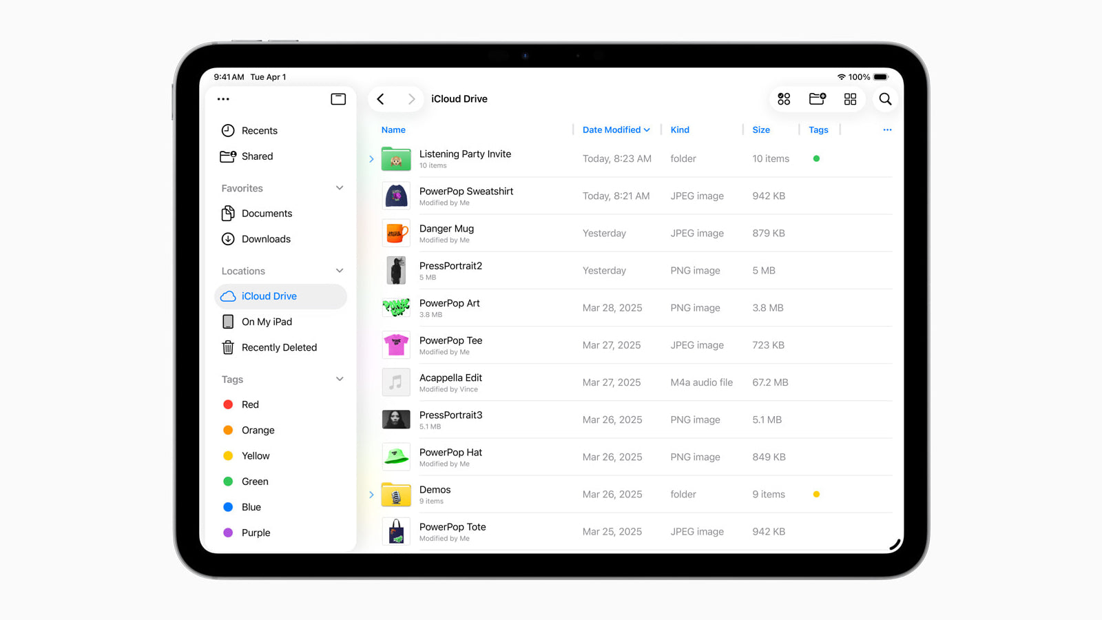 iPadOS 26 får fornyet og forbedret Files-appoplevelse