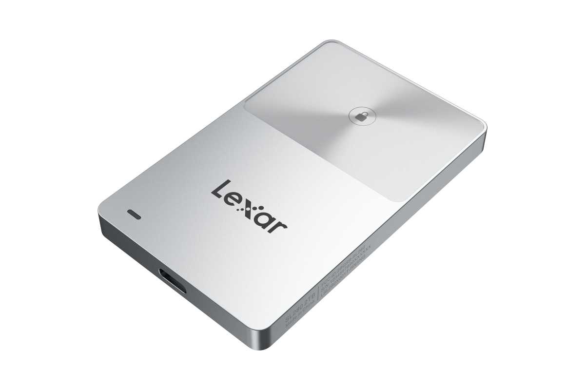 Lexar TouchLock SSD: Mobil sikkerhedsløsning til iPhone og Mac-brugere