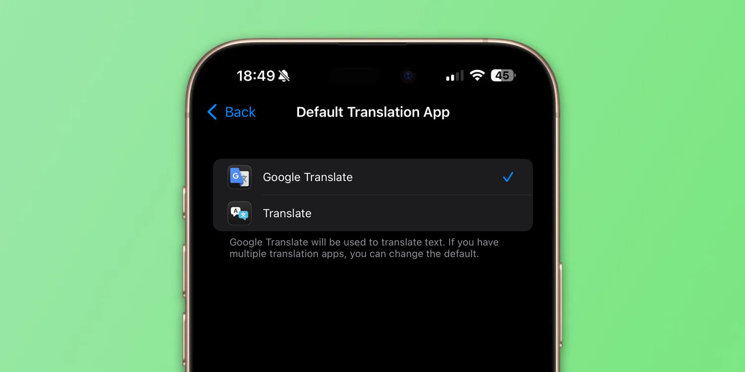 Google Translate som standardapp: Hurtigt oversæt på din iPhone!