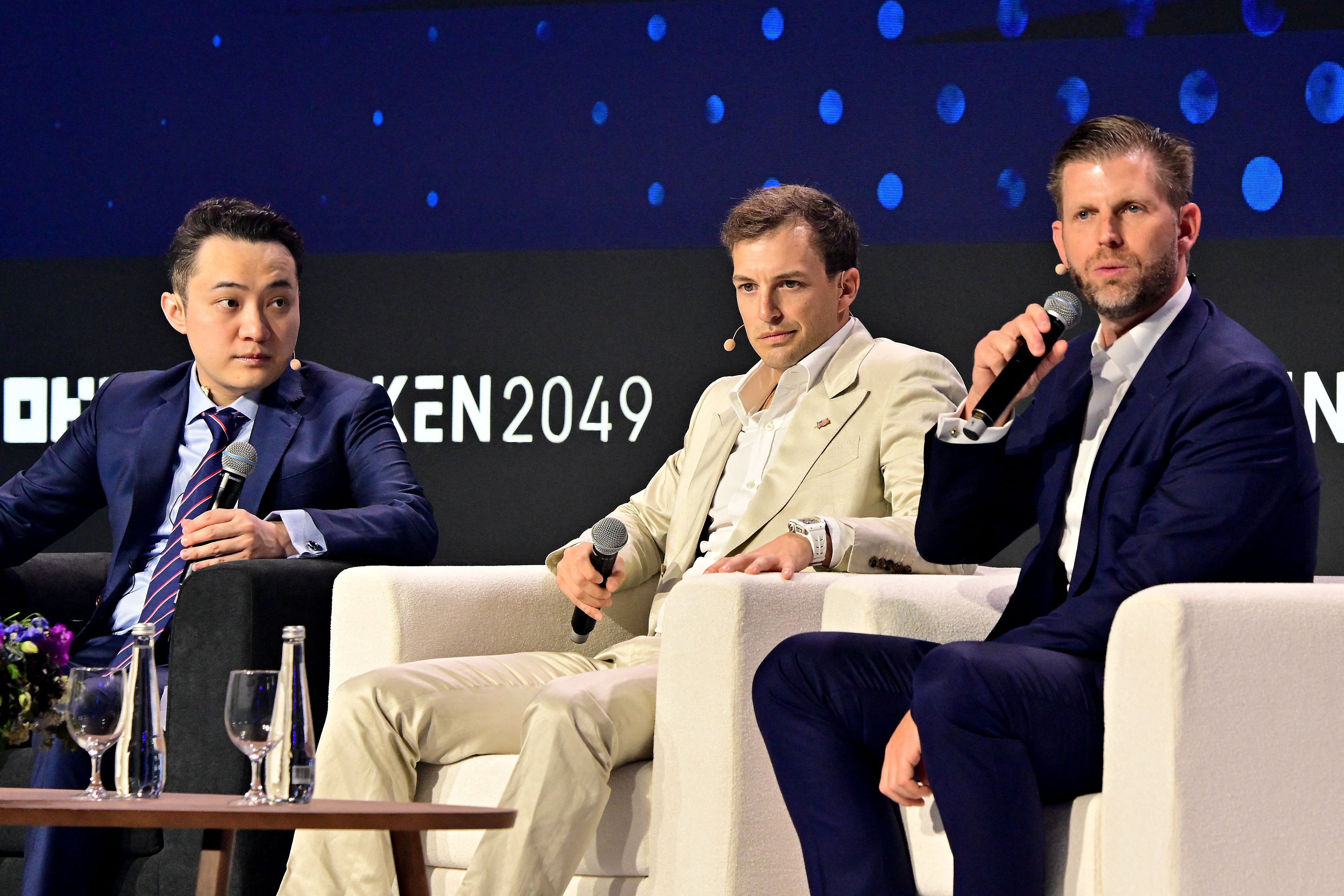Justin Sun tager kryptoselskab offentligt med hjælp fra Eric Trump