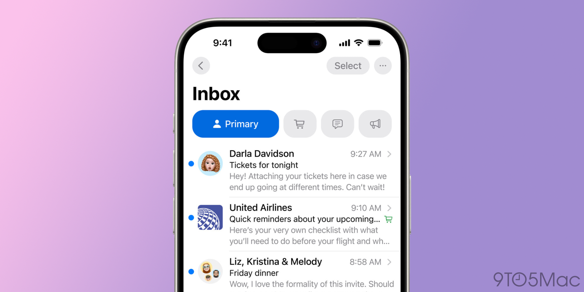 Mail i iOS 18: Syv nye funktioner kommer i år