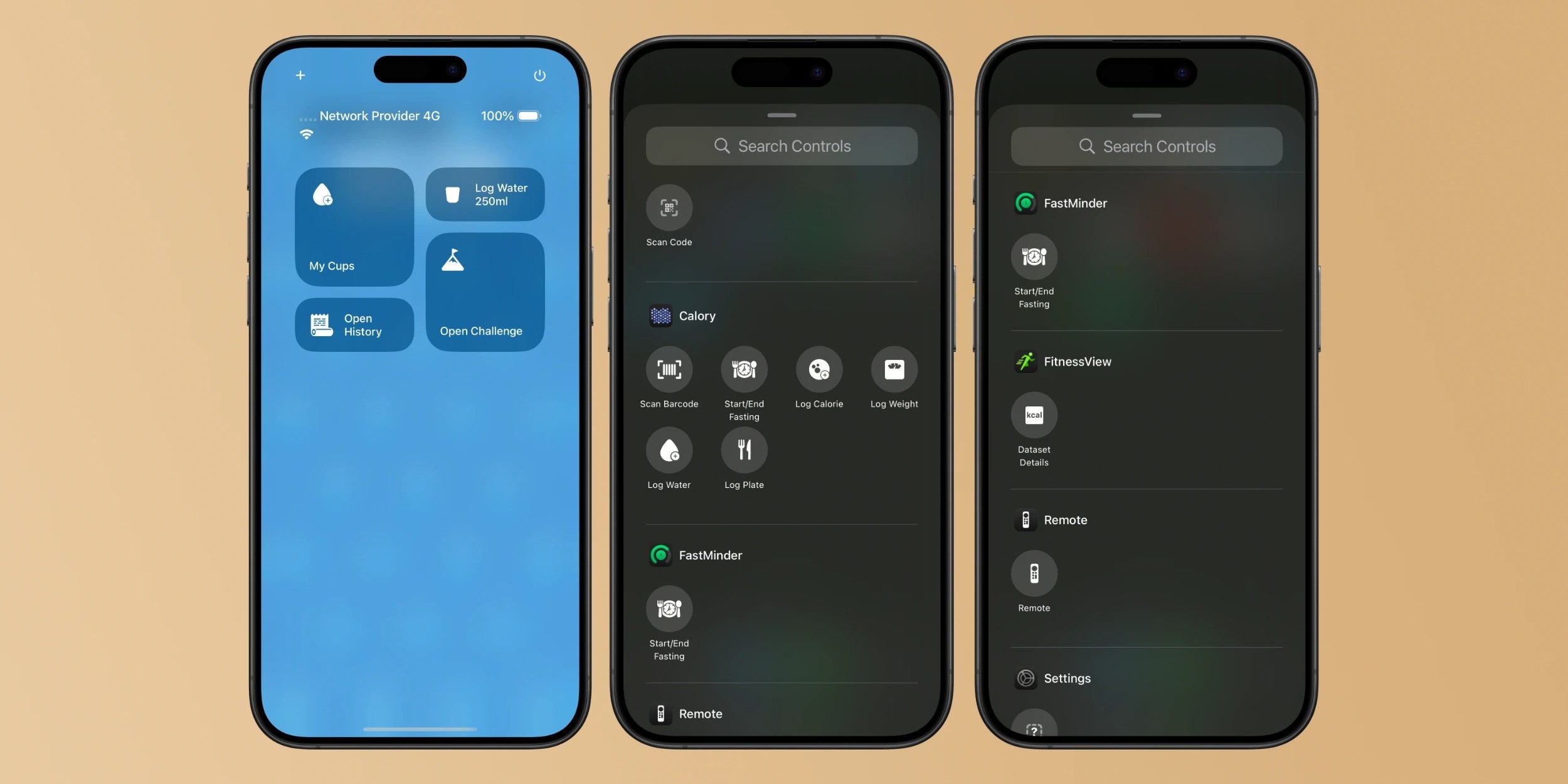 WaterMinder, Calory og mere opdateret til iOS 18 med kontrolcenter-widgets, appikoner