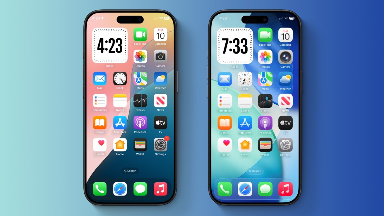 iOS 26 vs 18: Er 'Liquid Glass' ægte nyskabelse?