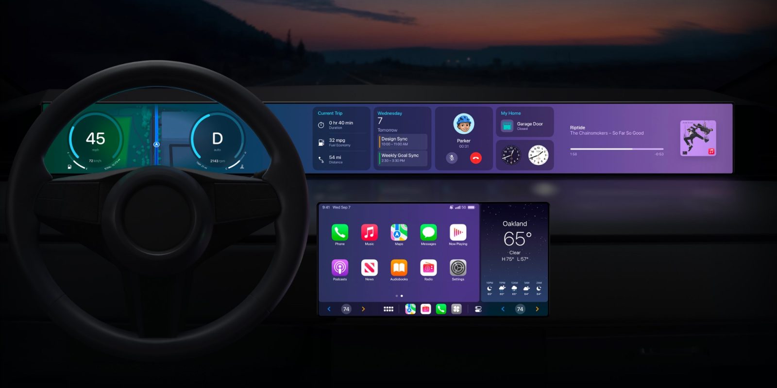 Ny API til sportsapps i CarPlay med iOS 18.4