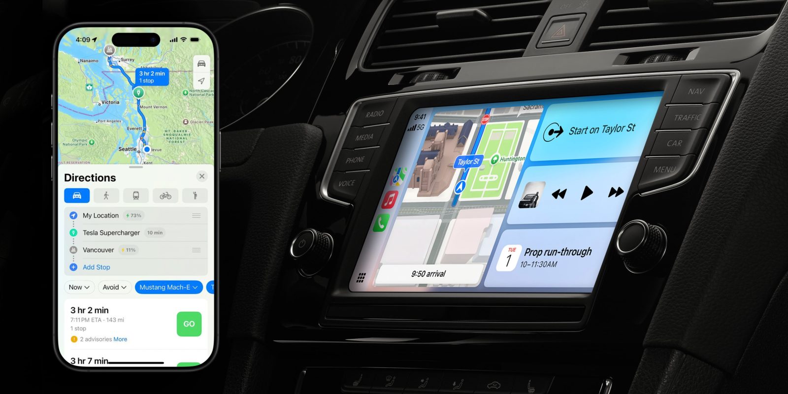 Apple CarPlay: Fuldt fokus på elbiler og grøn mobilitet