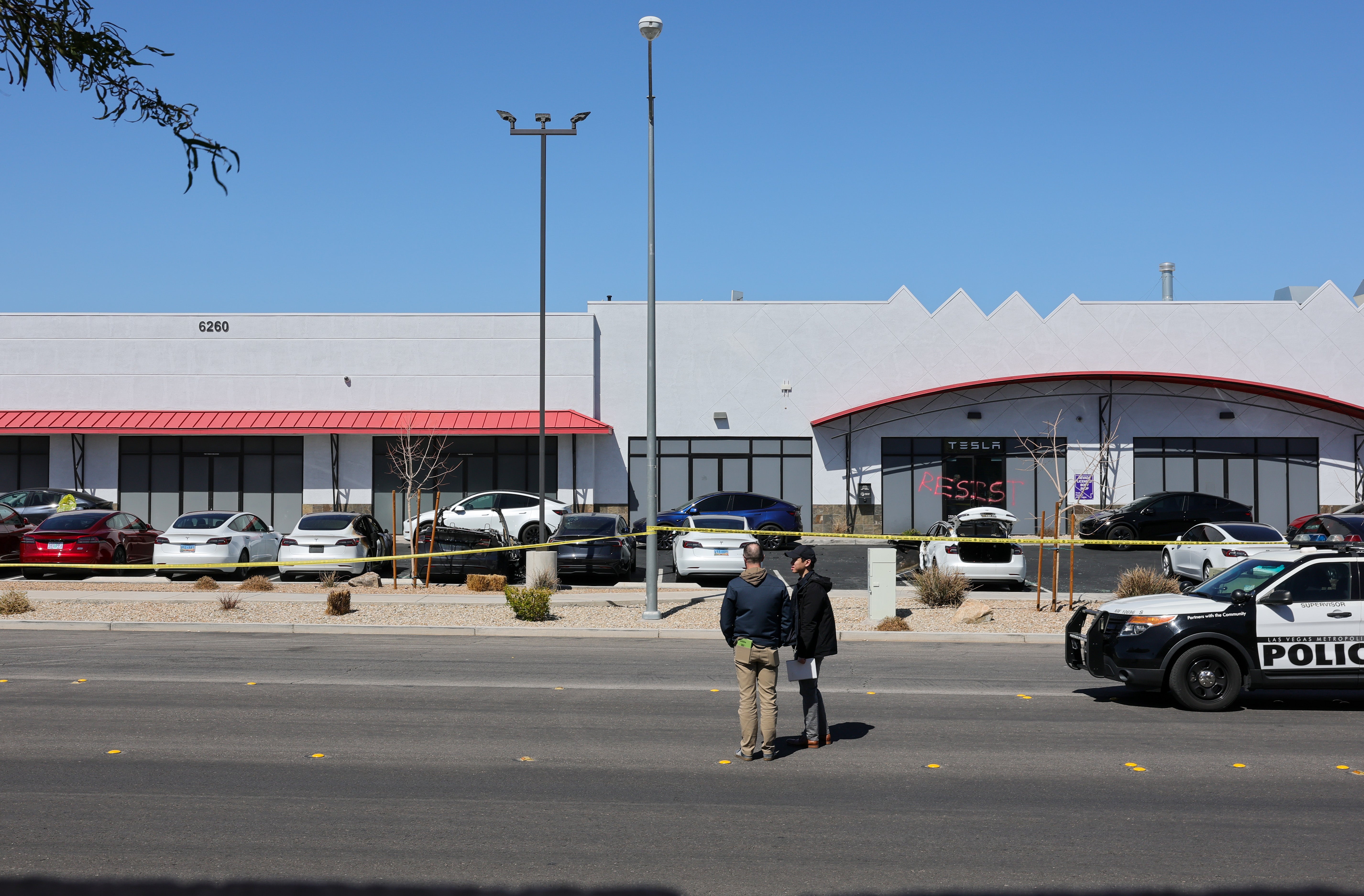 FBI efterforsker Tesla-angreb med ny opgavegruppe