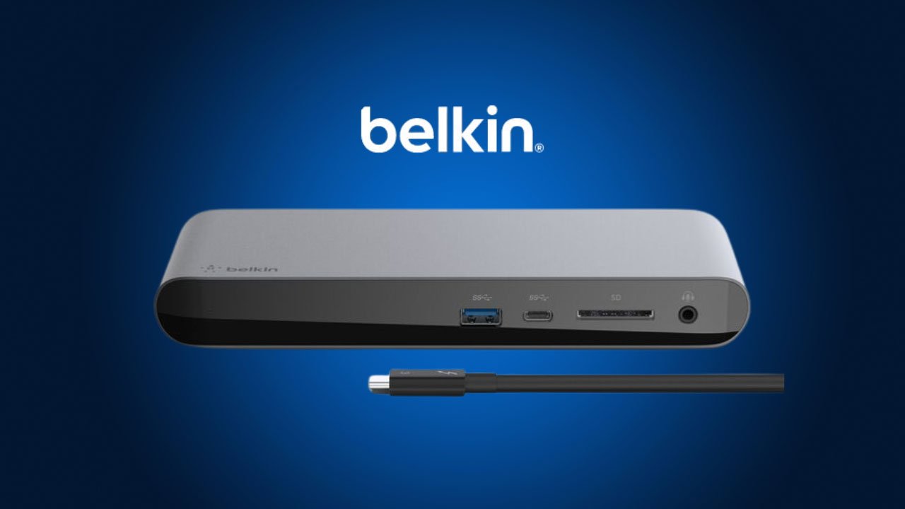 Få Belkin Thunderbolt 3 Dock Pro til kun 69,99 $!