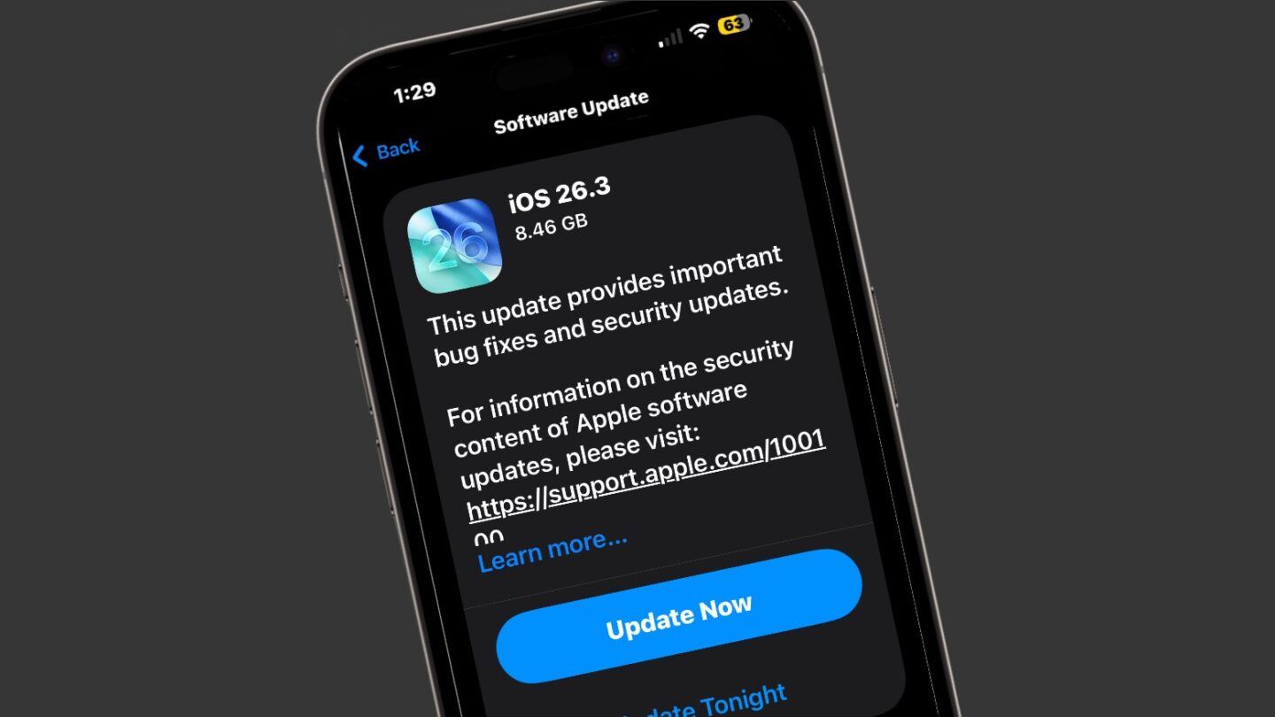 iOS 26.3-uppdatering: Förbättrade funktioner och bättre användarupplevelse