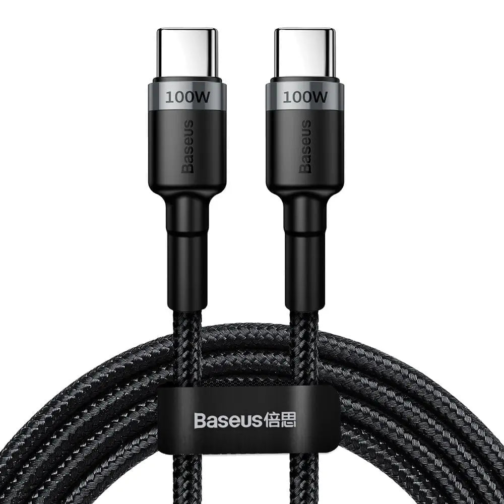 Baseus Cafule Nylonkabel USB Type C Strømforsyning 2.0 100W 20V 5A 2m Baseus