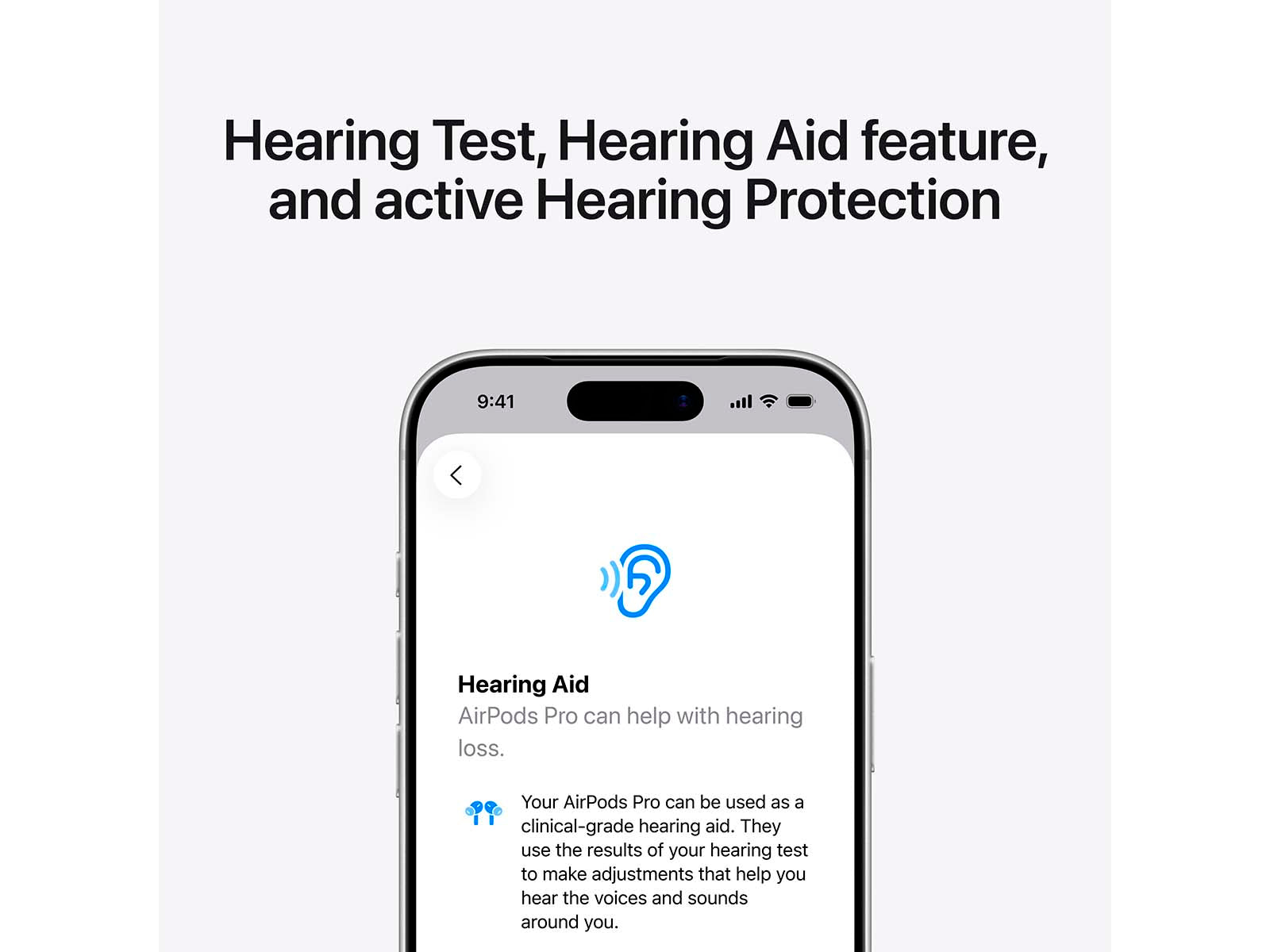 Apple AirPods Pro Gen 3 (2025) true wireless høretelefoner - (MFHP4DN/A)