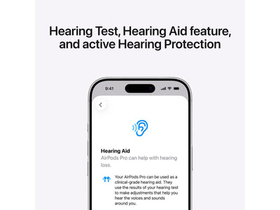 Apple AirPods Pro Gen 3 (2025) true wireless høretelefoner - (MFHP4DN/A)