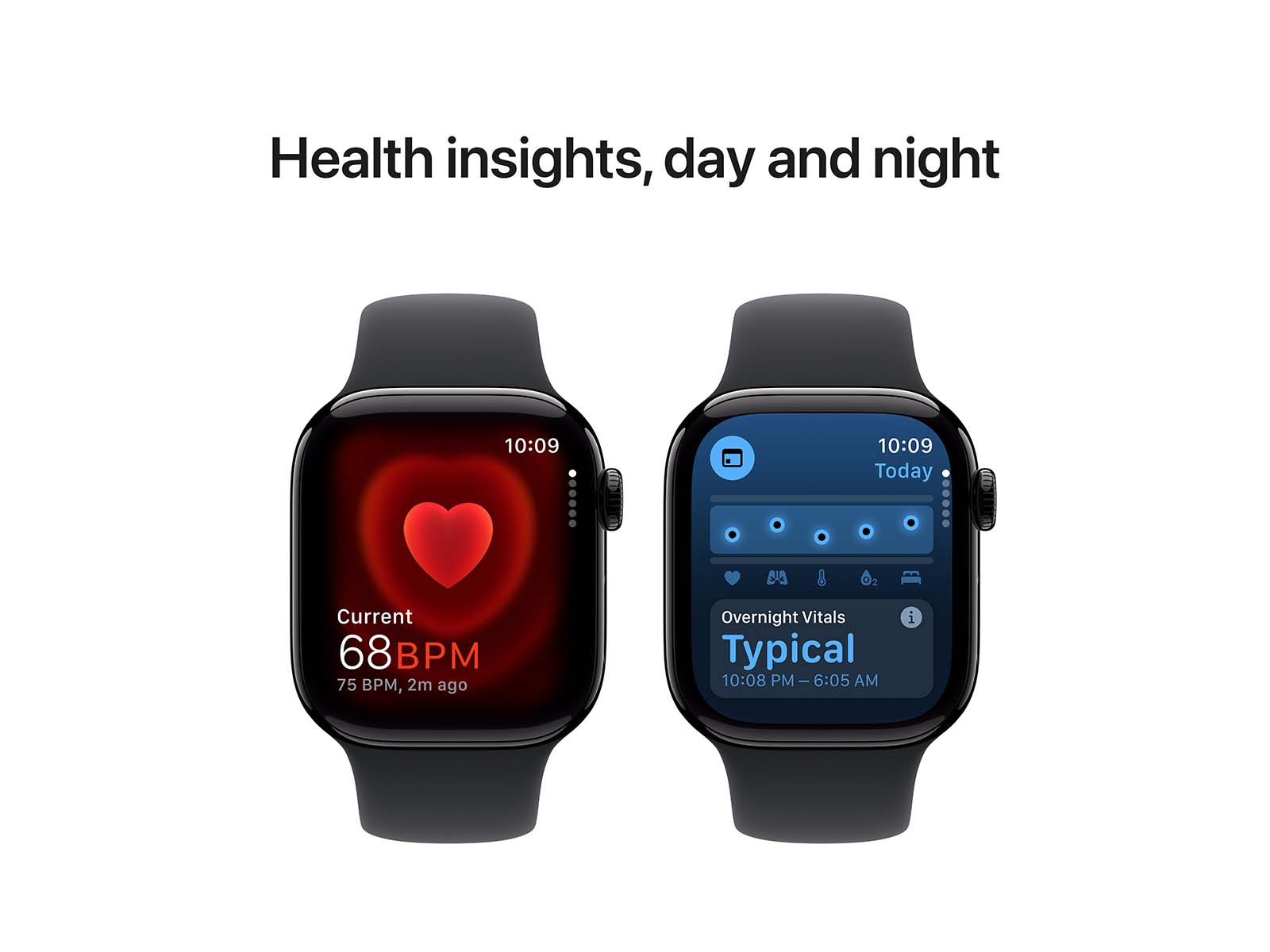 Apple Watch Series 10 (GPS + Cellular) 42 mm Sort Smart ur Apple