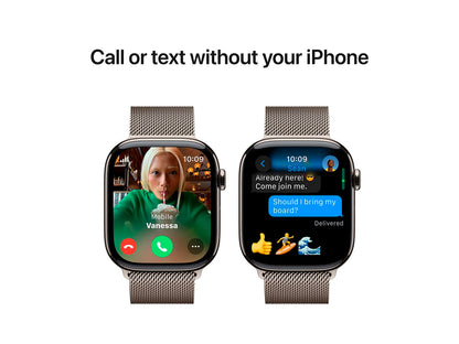 Apple Watch Series 10 (GPS + Cellular) 42 mm Grå Smart ur Apple