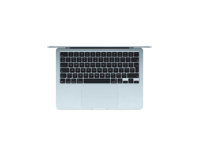 MacBook Air 2025 13" M4 10CPU, 8GPU, 16GB, 256GB - Himmelblå - (MC6T4DK/A)