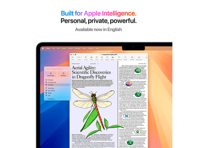 MacBook Air 2025 13" M4 10CPU, 8GPU, 16GB, 256GB - Himmelblå - (MC6T4DK/A)