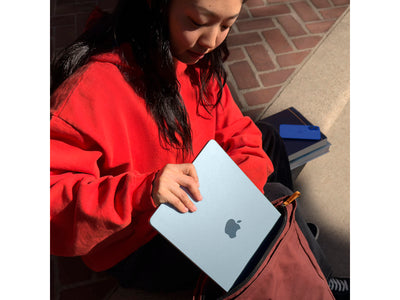 MacBook Air 2025 13" M4 10CPU, 8GPU, 16GB, 256GB - Himmelblå - (MC6T4DK/A)