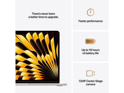 Apple MacBook Air - 13.6 - Apple M4 - 16 GB RAM - 256 GB SSD - dansk Apple