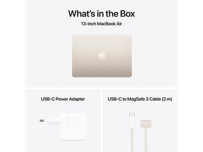 Apple MacBook Air - 13.6 - Apple M4 - 16 GB RAM - 256 GB SSD - dansk Apple