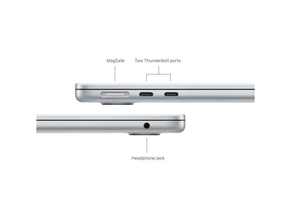 Apple MacBook Air 13.6 16GB 512GB Apple M3 10-core Sølv Apple