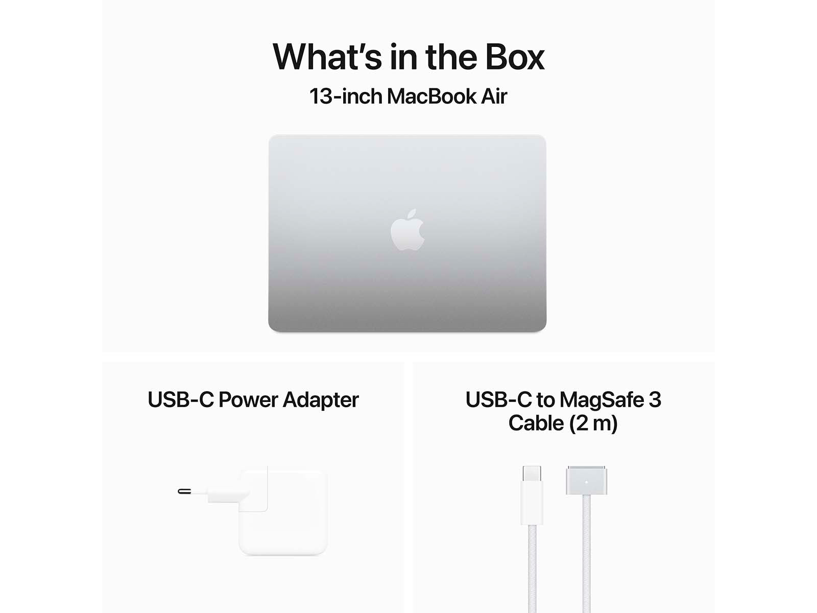 Apple MacBook Air 13.6 16GB 512GB Apple M3 10-core Sølv Apple