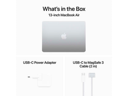 Apple MacBook Air 13.6 16GB 512GB Apple M3 10-core Sølv Apple