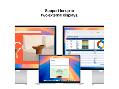 MacBook Air 2025 15" M4 10CPU, 10GPU, 16GB, 256GB - Midnight - (MW1L3DK/A)