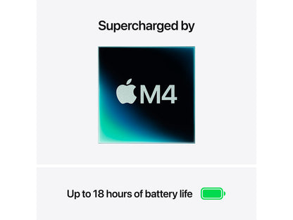 MacBook Air 2025 15" M4 10CPU, 10GPU, 16GB, 512GB - Silver Apple
