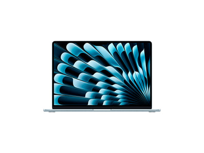 MacBook Air 2025 15" M4 10CPU, 10GPU, 16GB, 256GB - Himmelblå - (MC7A4DK/A)