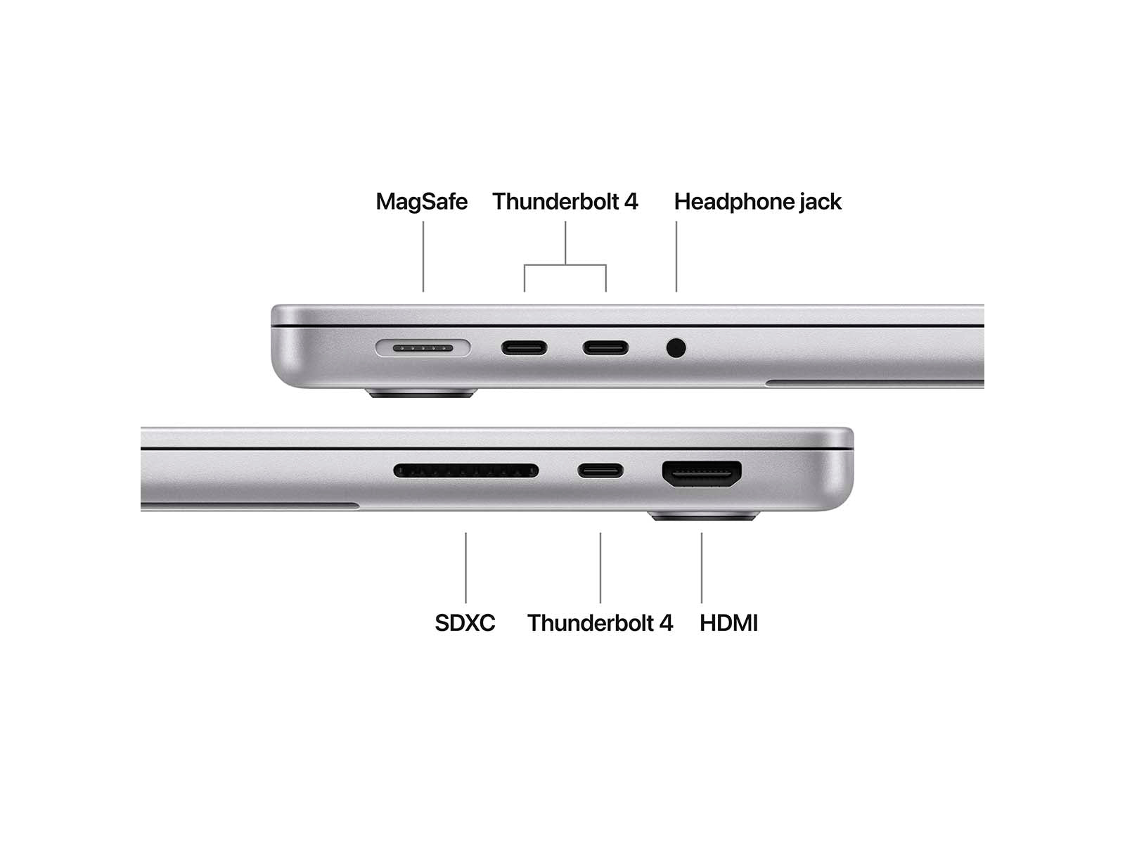 MacBook Pro 2025 14" M5 10CPU, 10GPU, 24GB, 1TB - Silver - (MDE64DK/A)