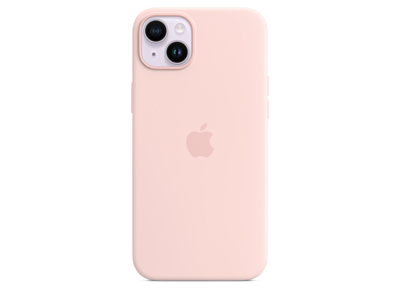 iPhone 14 Plus Silicone Case w/MagSafe Chalk Pink - (MPT73ZM/A)